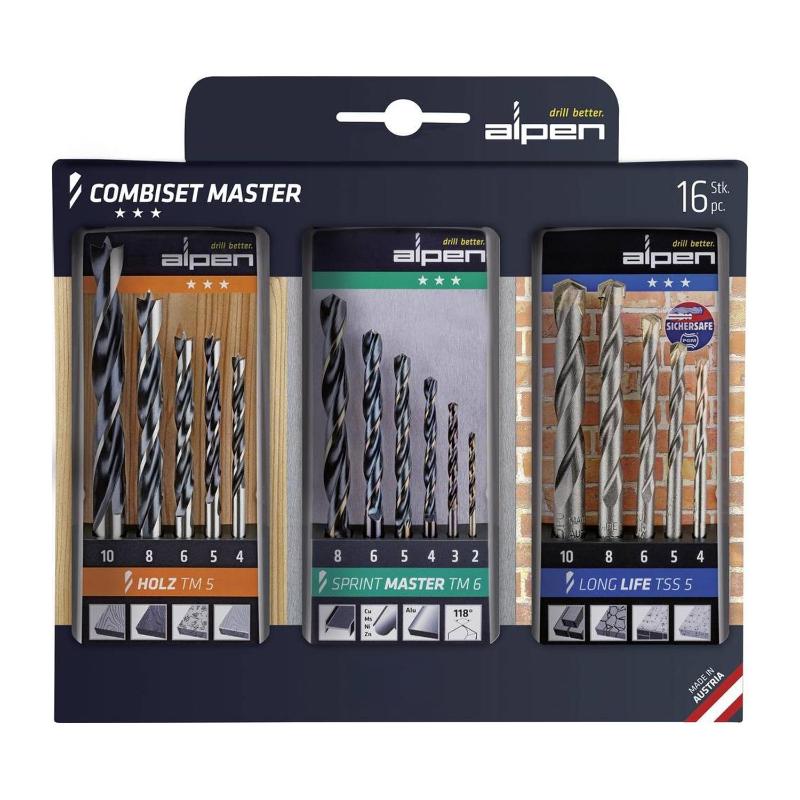 Estuche Brocas Alpen Kombiset  16 Piezas_0