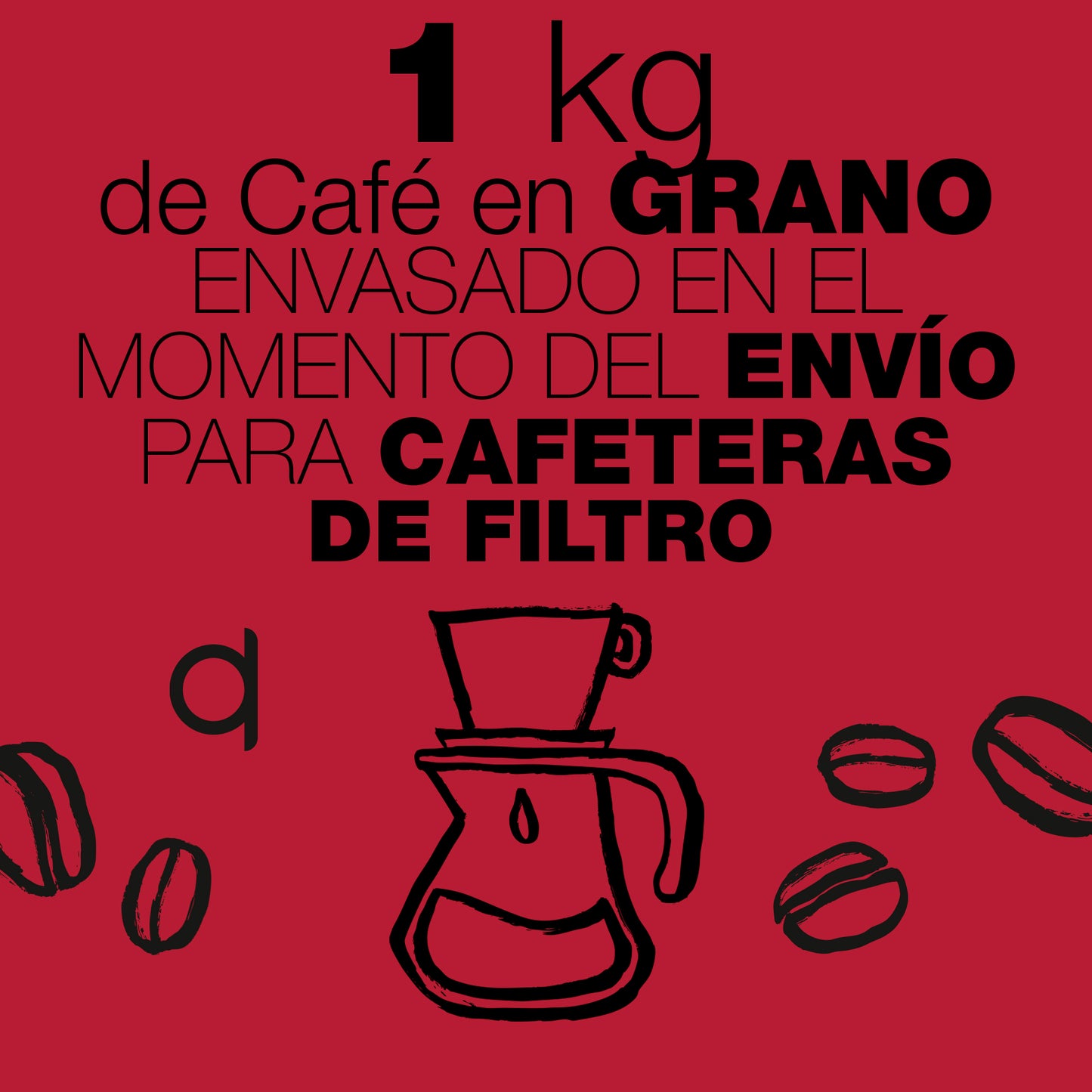 Cafe Sin Intermediarios Café Brasil Albus En Grano Para Filtro 1 Kg_1