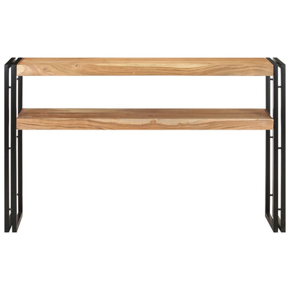 Mesa Consola De Madera Maciza De Acacia 120x30x75 Cm_0
