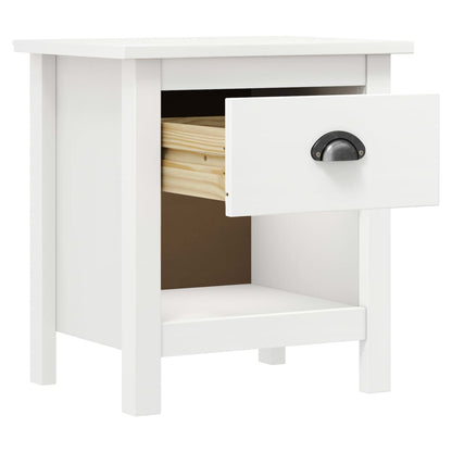 Mesitas De Noche 2 Uds Hill Madera Maciza De Pino 46x35x49,5 Cm_2