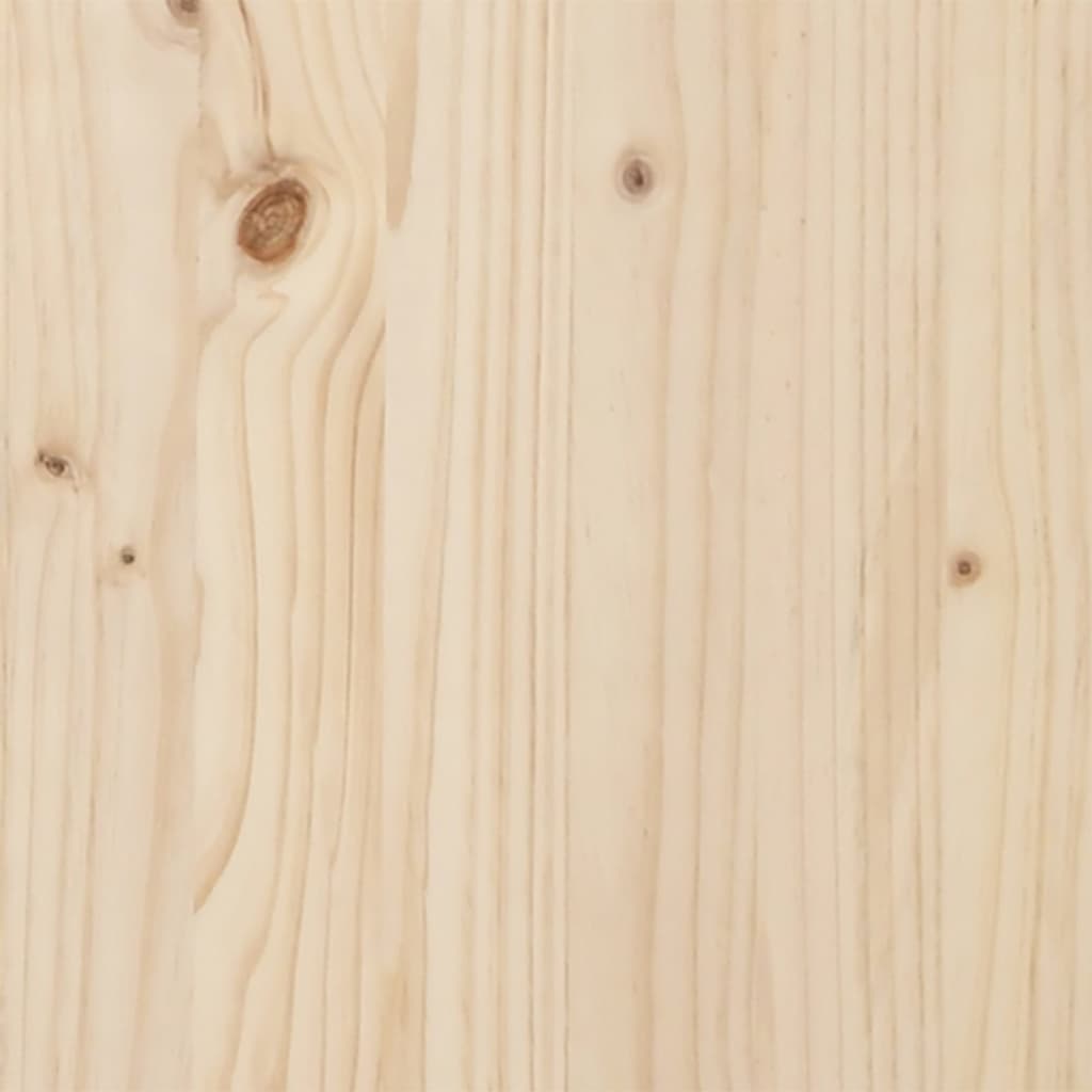 Mueble Zapatero De Madera Maciza De Pino 52x30x104 Cm / Vetonek_3