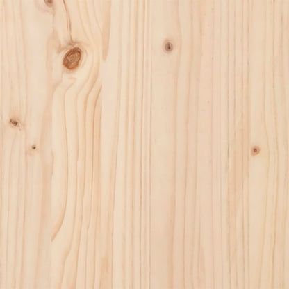 Mueble Zapatero De Madera Maciza De Pino 52x30x104 Cm / Vetonek_3