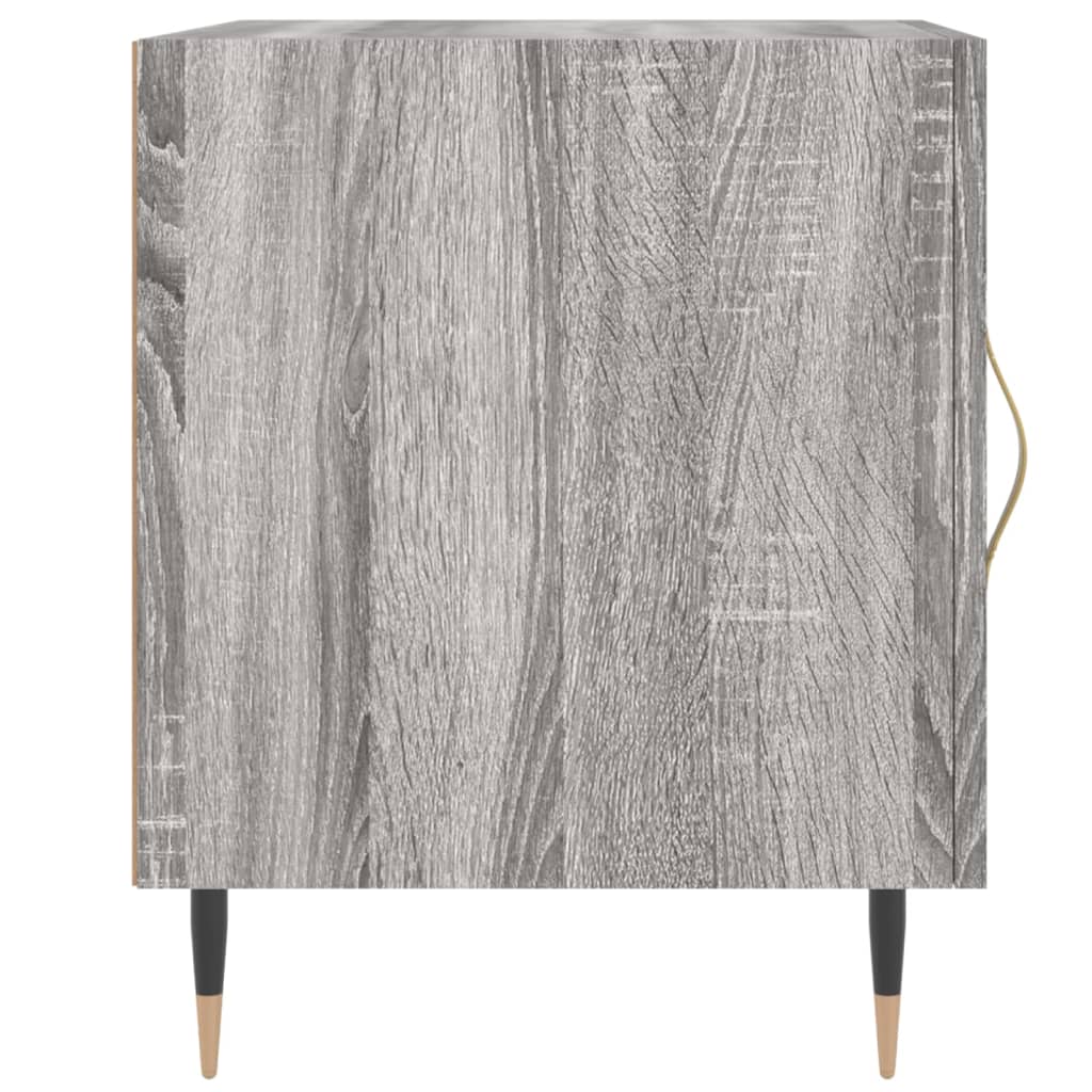 Mesitas Noche 2 Uds Madera Ingeniería Gris Sonoma 40x40x50 Cm_4