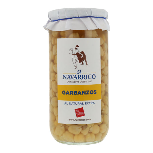 Garbanzos El Navarrico Frasco 720 ml