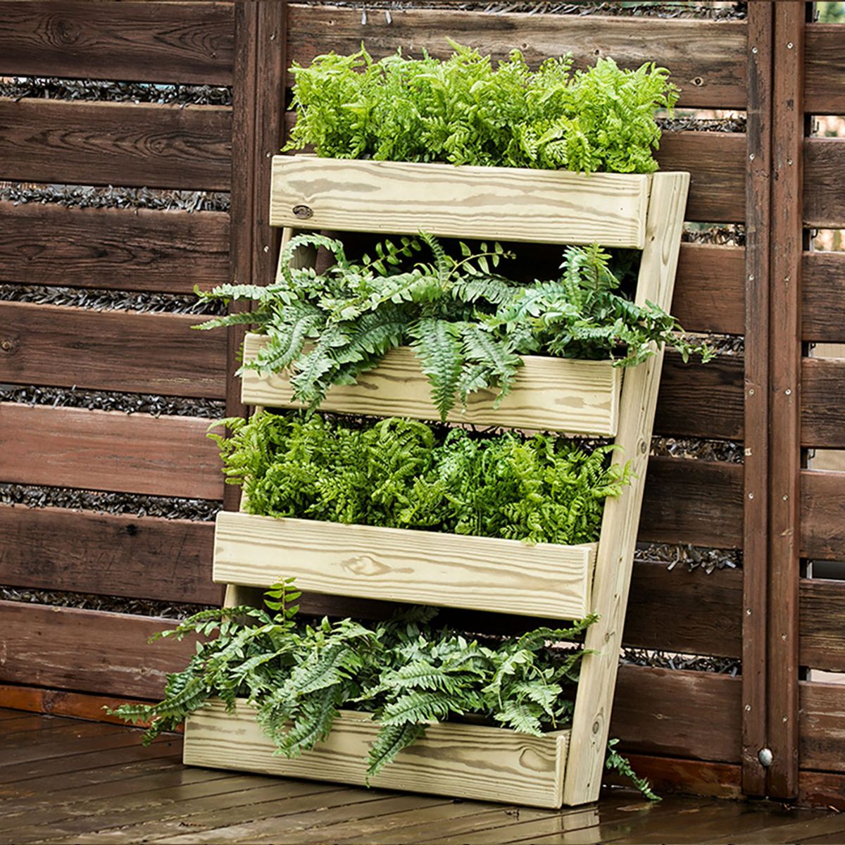 Jardín vertical suelo Stand Line Floor 4 Bandejas Hortalia