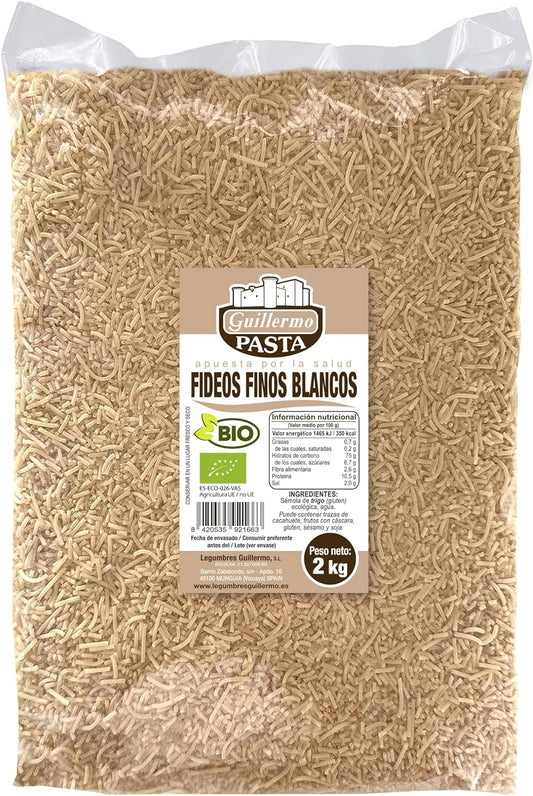 Fideos Finos Blancos Bio - 2 Kg_0