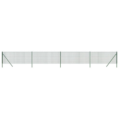 Cerca De Alambre De Acero Galvanizado Verde 0,8x10 M / Vetonek_0