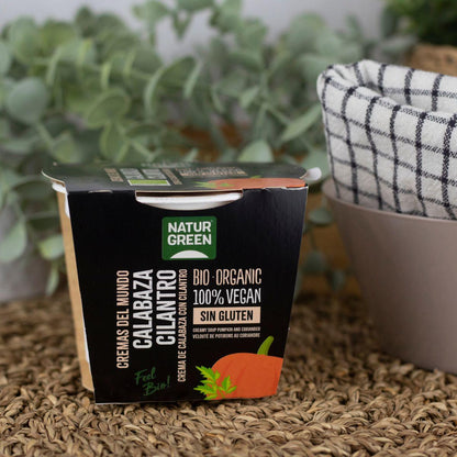 Crema de Calabaza y Cilantro Naturgreen, 310 g