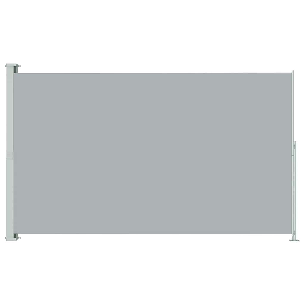 Vidaxl Toldo Lateral Retráctil Para Patio Gris 220x300 Cm_0