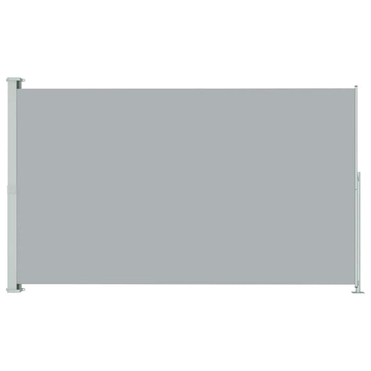 Vidaxl Toldo Lateral Retráctil Para Patio Gris 220x300 Cm_0