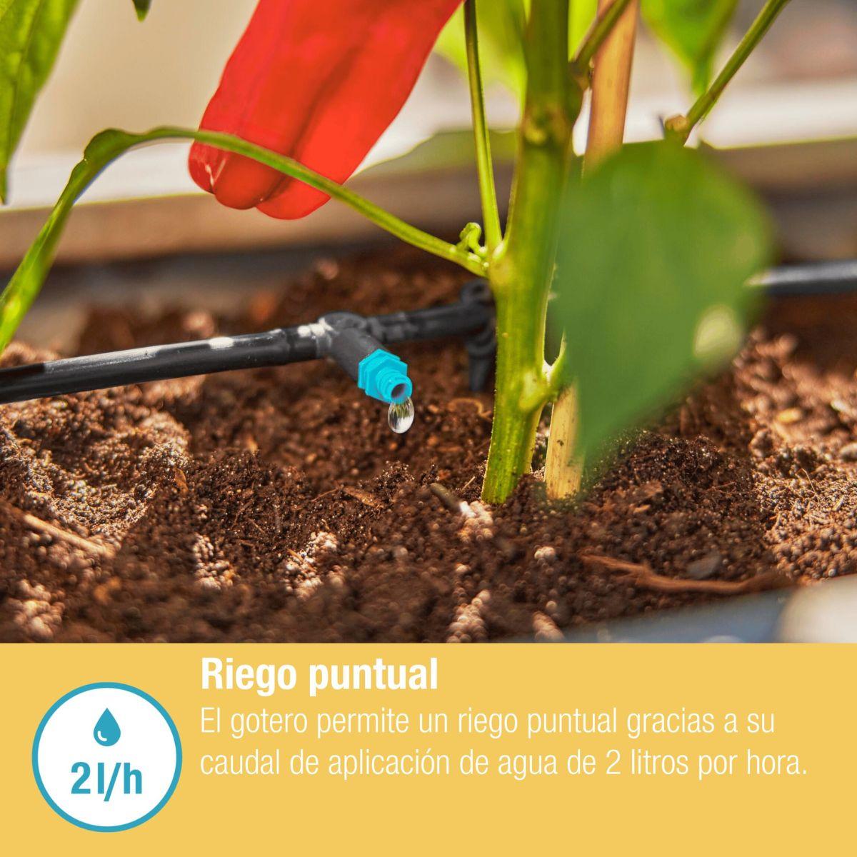 Gotero en linea 2 l/h x10 Microdripsystem Gardena