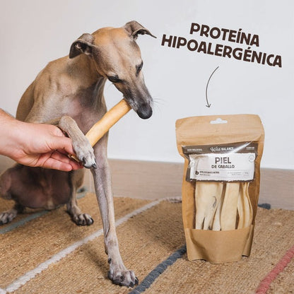Mordedor natural Piel de caballo Wild Balance 100 g