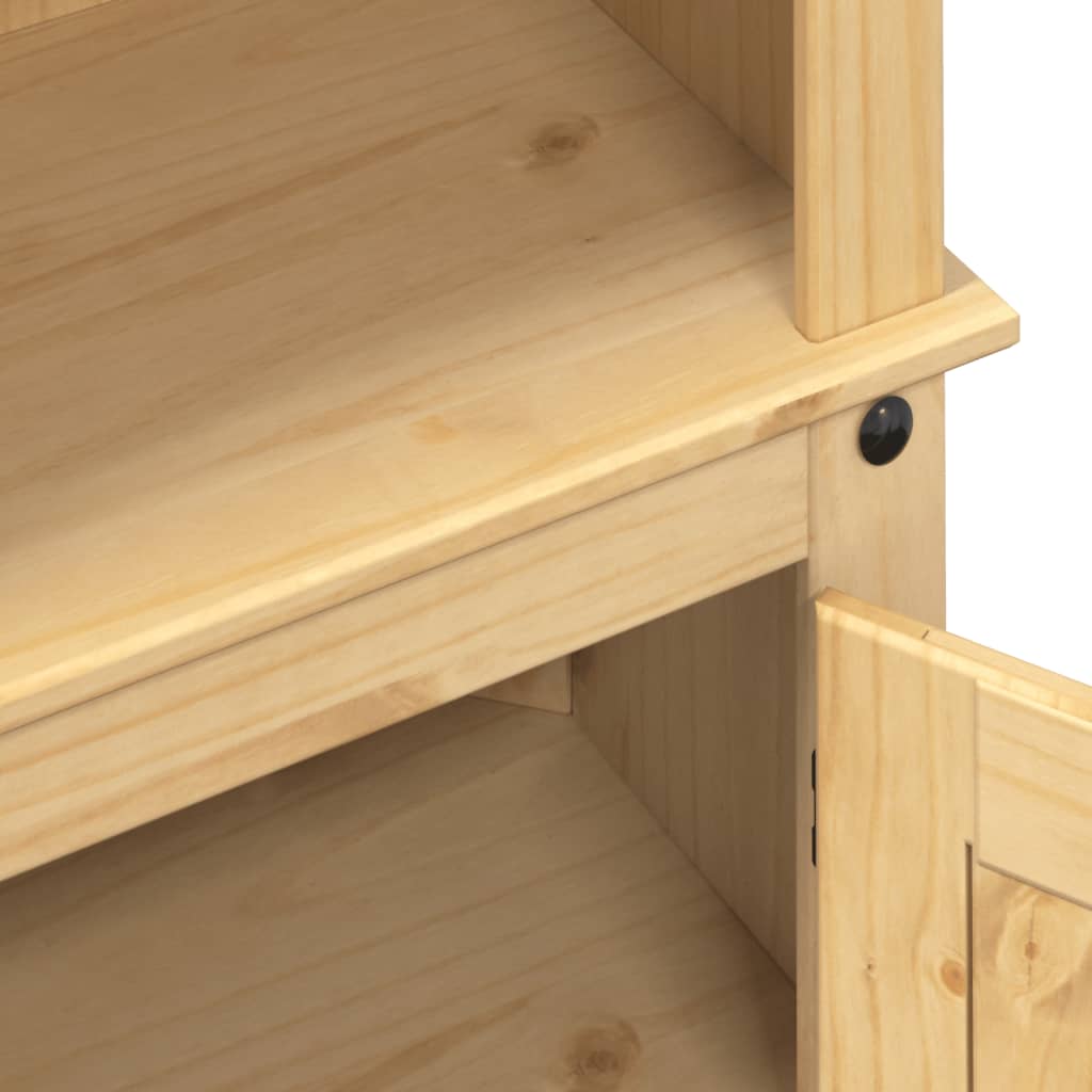 Aparador Corona Madera Maciza De Pino 74x38x170 Cm / Vetonek_1