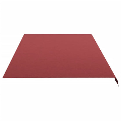 Tela De Repuesto Para Toldo Rojo Burdeos 6x3 M Poliéster_3