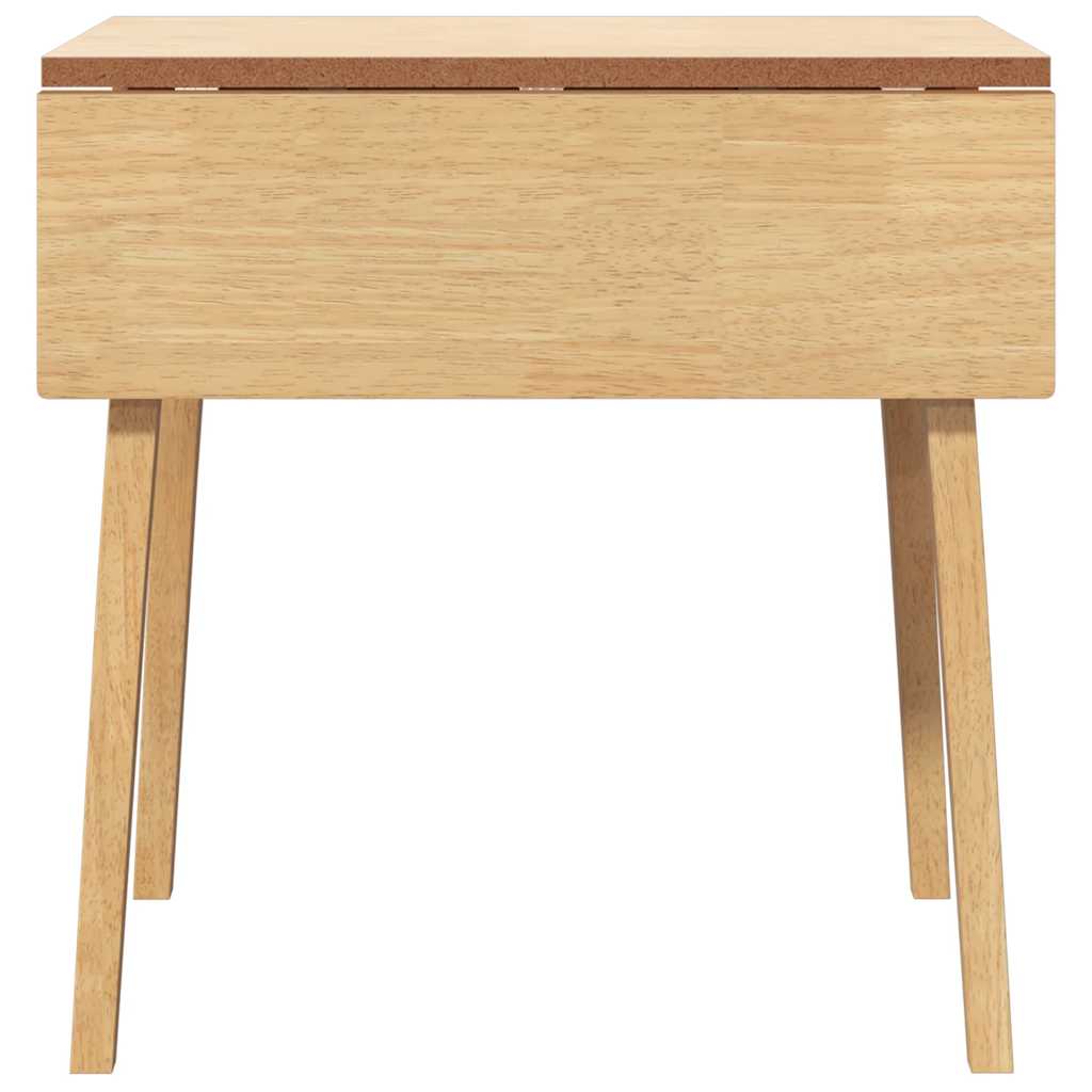 Dining Table Natural Solid Wood Rubber_3