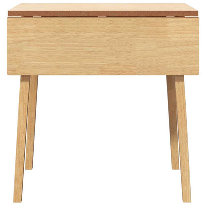 Dining Table Natural Solid Wood Rubber_3