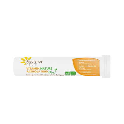 Vitamin'nature® Acerola Eco Fleurance Nature 20 Comprimidos Masticables_0