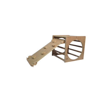 Cubo Pikler + Rampa De Presas. Encerado Ecológico_1