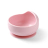 Bowl Silicona Con Ventosa Para Bebés Rosa