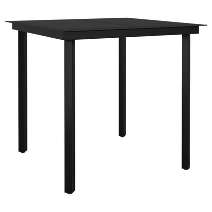 Vidaxl Set Comedor De Jardín 3 Pzas Y Cojines Ratán Sintético Y Vidrio_4