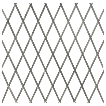 Vallas Enrejado 5 Uds Madera Maciza De Abeto Gris 180x80 Cm / Vetonek_1
