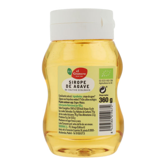 Sirope de ágave Bio El Granero 360 g