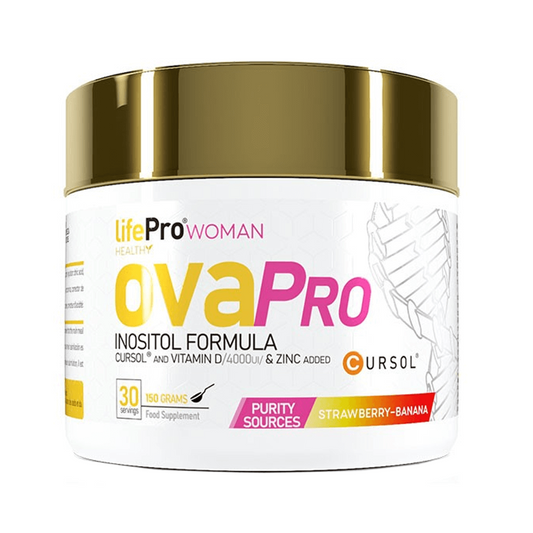 Ovapro Inositol Formula - 150g - Fresa Banana - Especial Mujer - Lifepro_0