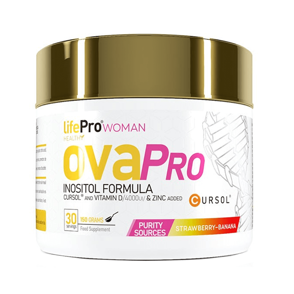 Ovapro Inositol Formula - 150g - Fresa Banana - Especial Mujer - Lifepro_0