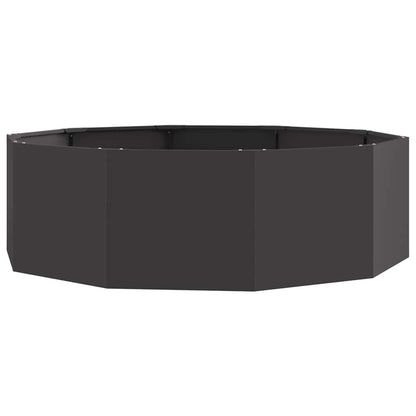 Jardinera Negro 120 X 120 X 35 Cm Acero_0