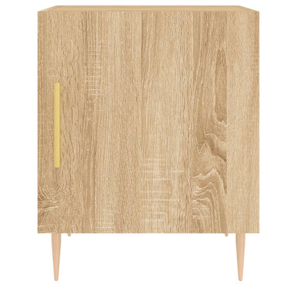 Mesitas Noche 2 Uds Madera Ingeniería Roble Sonoma 40x40x50 Cm_4