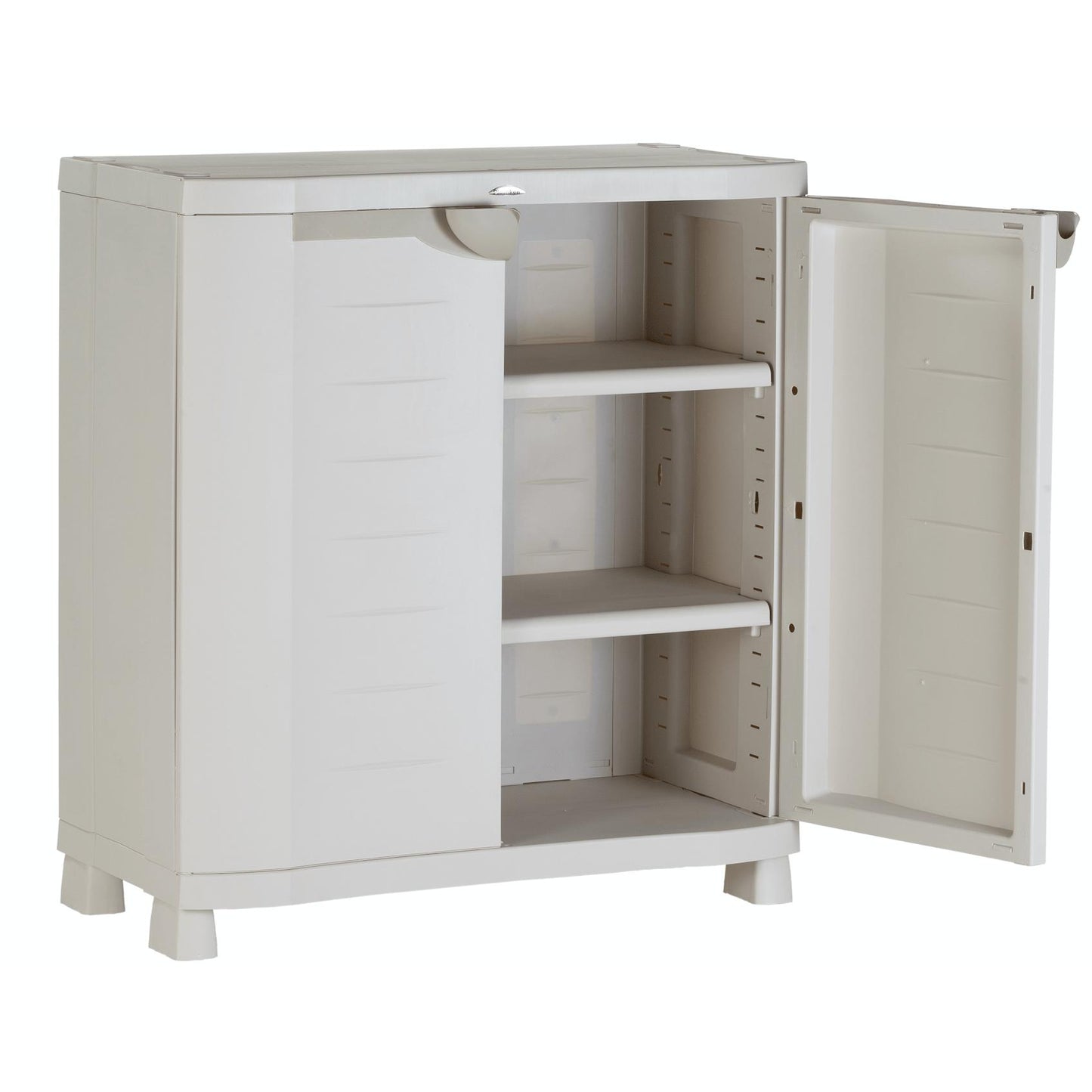 Medio Armario 90 cm Space Saver Plastiken Beige