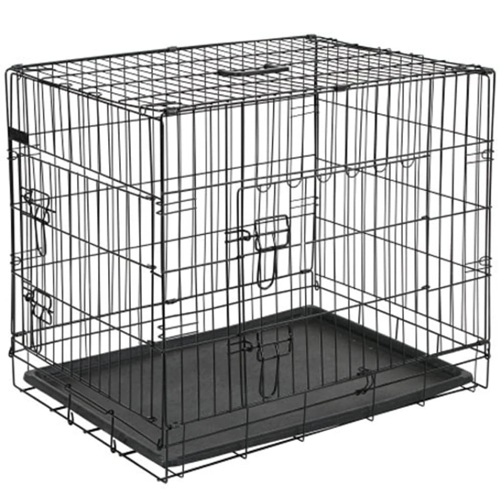 @pet Perrera 50,8x30,5x35,5 Cm Metal Negra 15006_0