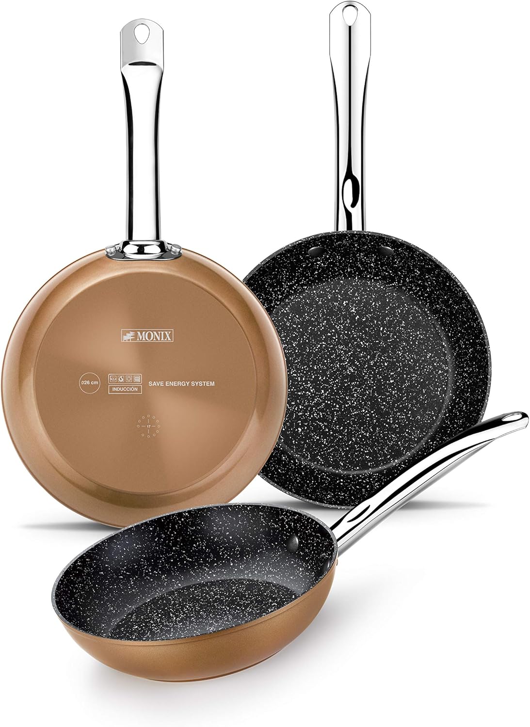 Sartén Profesional De Aluminio Forjado - 28 Cm_0