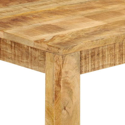 Mesa Alta De Bar Madera Maciza De Mango 112x55x108 Cm_3