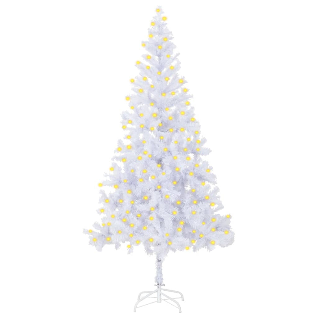 Vidaxl Árbol De Navidad Artificial Con Luces Y Soporte 910 Ramas 210cm_0