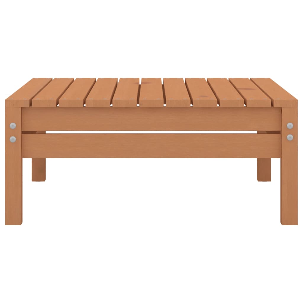 Juego Muebles De Jardín 5 Pzas Madera Maciza Pino Marrón Miel / Vetonek_2