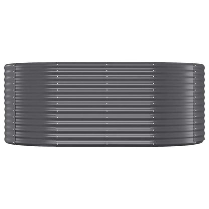 Jardinera Arriate Acero Galvanizado Antracita 175x100x68cm_2