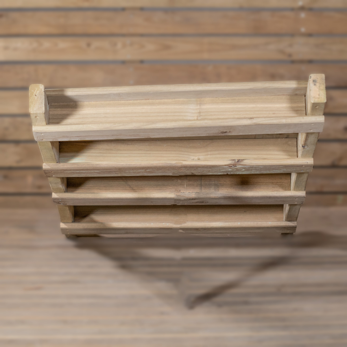 Huerto Urbano Liora Vertical de Madera Tratada VidaHuerto 80x13x150