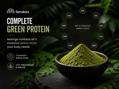 Moringa En Polvo Bio - 1kg | Superalimento Ecológico Vegano Para Batidos, Smoothies Y Zumos, Sin Azúcares Añadidos_3