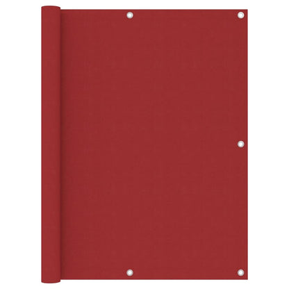 Vidaxl Toldo Para Balcón De Tela Oxford Rojo 120x600 Cm_0