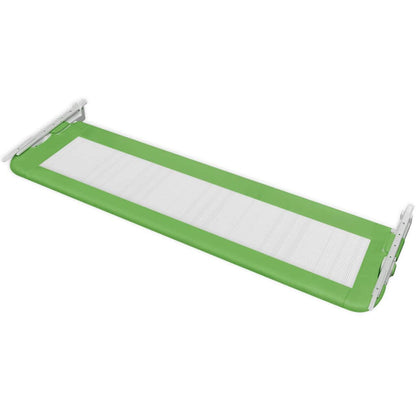 Barandilla De Seguridad Cama De Niño 2 Uds Verde 150x42 Cm_4