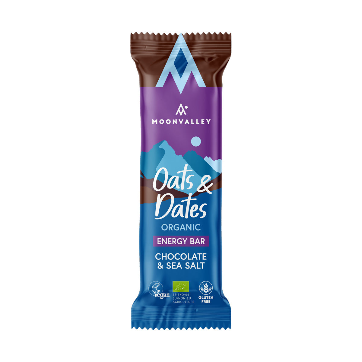 Barrita De Avena Datiles Chocolate Y Sal Marina Bio Moonvalley 50g