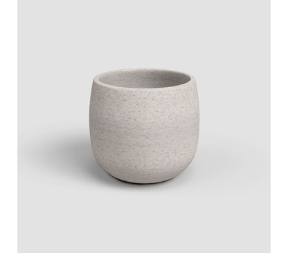Artevasi Macetero Hemera Crema De Plástico Reciclado 20cm_0