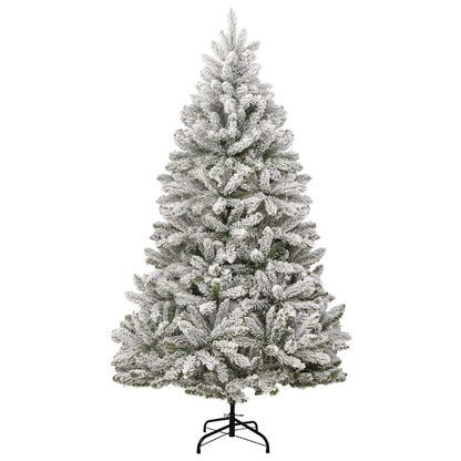 Vidaxl Árbol De Navidad Artificial Con Bisagras 300 Led Y Bolas 180 Cm_4