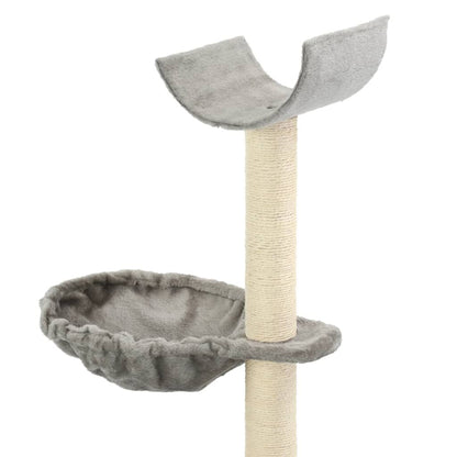 Vidaxl Rascador Para Gatos Con Poste De Sisal 105 Cm Gris_3