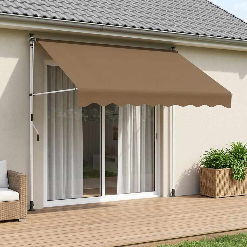 Toldo Retráctil Manual Beige 300 Cm_1