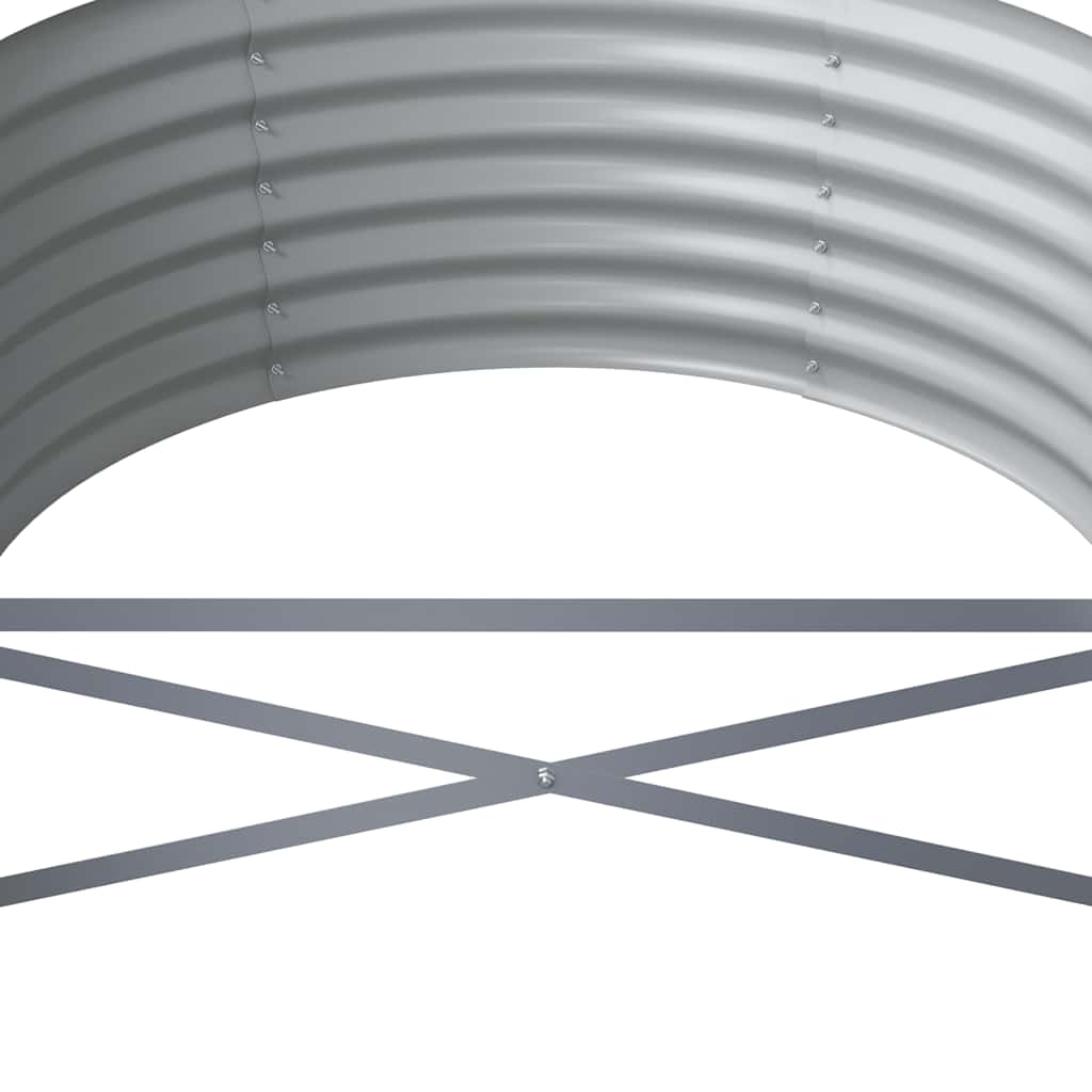 Jardinera Arriate Acero Galvanizado Antracita 512x80x36 Cm_4