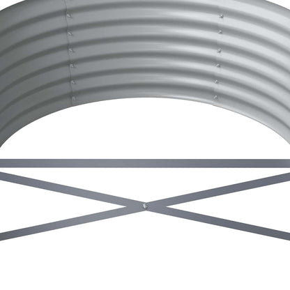 Jardinera Arriate Acero Galvanizado Antracita 512x80x36 Cm_4