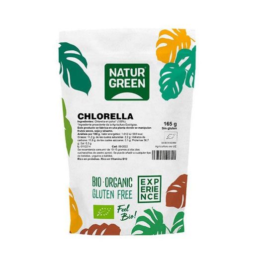 Chlorella en polvo Naturgreen Experience 165 g