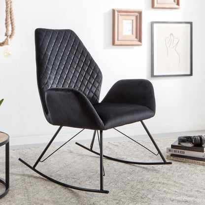 Mecedora Negra 73x94x84 Cm_1